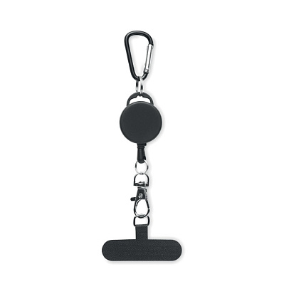 Retractable phone holder (Чёрный)