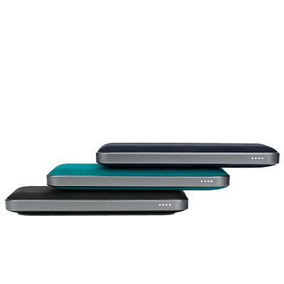 Внешний аккумулятор Ин Велюр (In Velour) 10000 mAh, бирюзовый