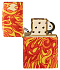 Зажигалка ZIPPO Fire с покрытием 540 Tumbled Brass, латунь/сталь, разноцветная, 38x13x57 мм - Фото 4