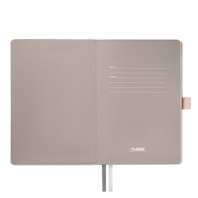 Ежедневник Арктик (Arctic) недатированный, белый/серый