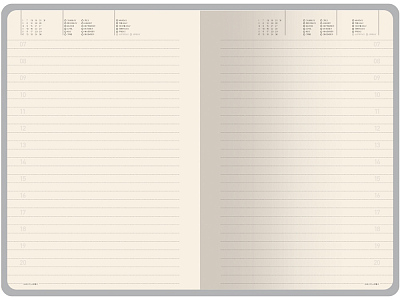 Ежедневник недатированный А5 Megapolis Nebraska Flex