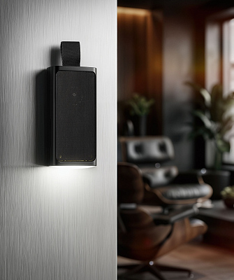 Bluetooth колонка "Vibe" 5Вт с фонариком и магнитным креплением, черный