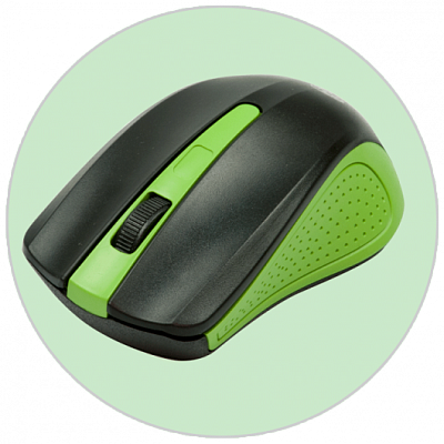 Мышь беспроводная RITMIX RMW-555, красный