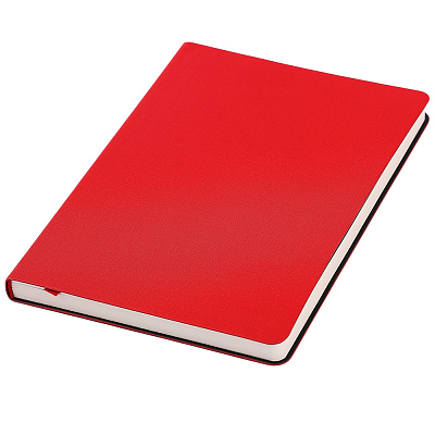 Ежедневник A5 недатированный Stefano в мягком переплёте, красный