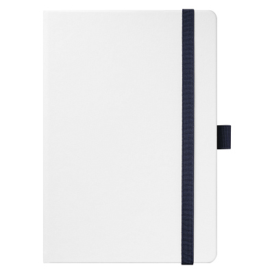 Ежедневник Арктик (Arctic) недатированный, белый/синий