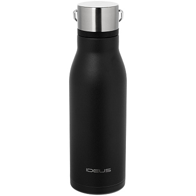 Термобутылка Tabenodo, черная (Чёрный)