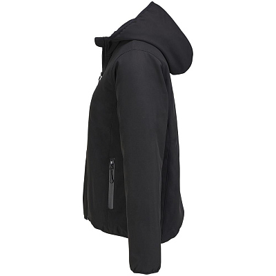 Куртка софтшелл с капюшоном женская Falcon Women, черная