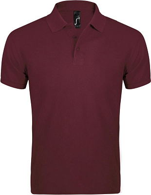 Рубашка поло мужская Prime Men 200 ярко-синяя (Бордовый)