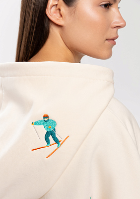 Худи унисекс STAN оверсайз футер без начёса 350, 66