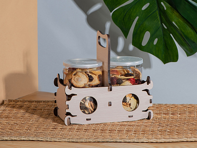 Набор подарочный с фруктами и ягодами Dual zest