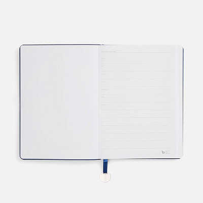 Ежедневник Lafite, недатированный, синий