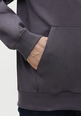 Толстовка мужская STAN с капюшоном на молнии футер без начёса 260, 61