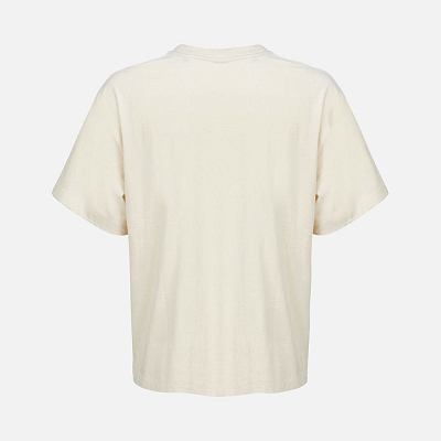 Футболка оверсайз унисекс Legacy, светло-бежевая (неокрашенная)