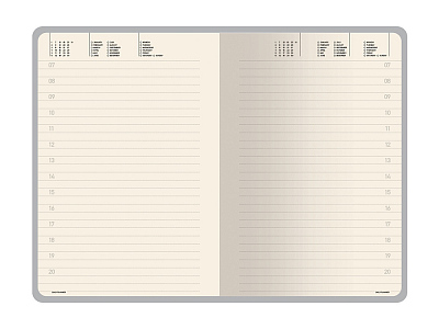 Ежедневник недатированный А5 Vincent New