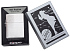 Зажигалка ZIPPO 1935 Replica™ с покрытием Brushed Chrome, латунь/сталь, серебристая, 37x13x52 мм - Фото 5