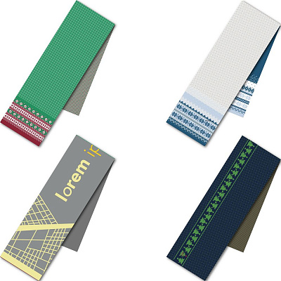 Шарф Joyful Grand на заказ XL акрил