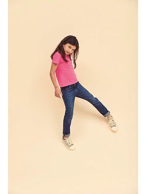 Футболка для девочек FOTL Girls Valueweight