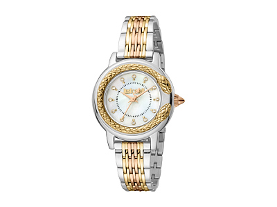 Наручные часы, женские (Корпус- комбинированный (стальной/розовое золото), циферблат- белый, натуральный перламутр, крепление- стальной/желтое золото/розовое золото)