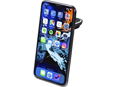 Магнитный держатель для мобильного телефона Aero (Чёрный)