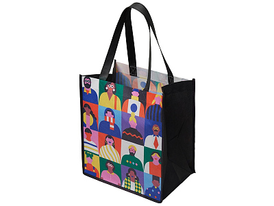 Сумка из нетканого материала PET с возможностью полноцветной печати