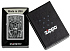 Зажигалка ZIPPO Barbarian Design с покрытием Street Chrome, латунь/сталь, серебристая, 38x13x57 мм - Фото 6