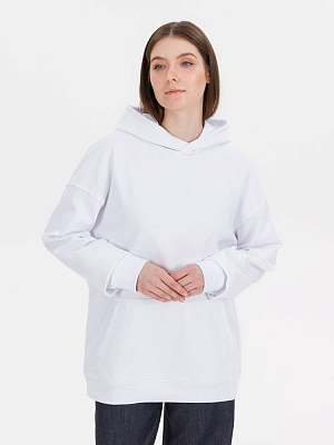 Худи оверсайз унисекс Outshine, белое