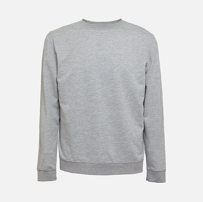 Свитшот унисекс Colombo, красный (Серый меланж)