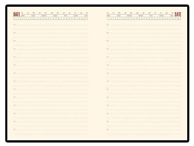 Ежедневник недатированный А5 London