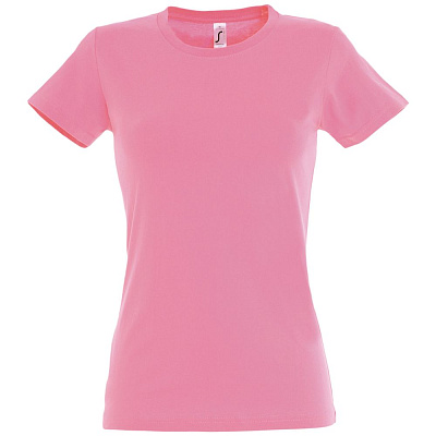 Футболка женская Imperial Women 190, зеленый хаки (Розовый)