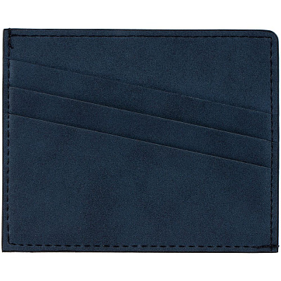 Чехол для карточек Nubuk  (Синий)