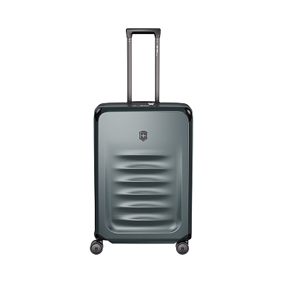 Чемодан VICTORINOX Spectra™ 3.0 Exp. Medium Case, темно-зеленый, поликарбонат Sorplas™, 46x30x69 см, 81 л