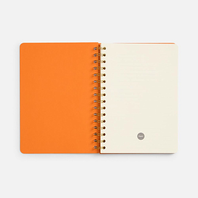 Ежедневник Spiral, недатированный, оранжевый