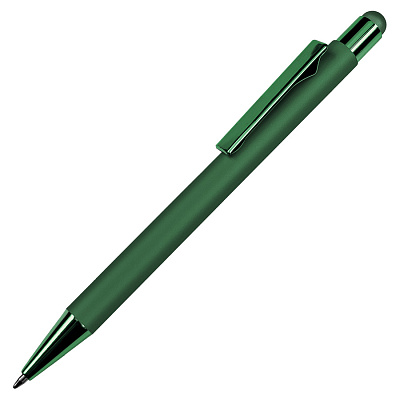 Ручка шариковая FACTOR COLOR со стилусом (Зеленый)