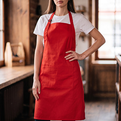 Фартук Brand Chef (Красный)