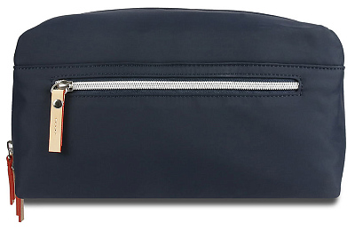 Несессер дорожный BUGATTI Lido, синий, полиэстер, 27х14х14 см, 5 л