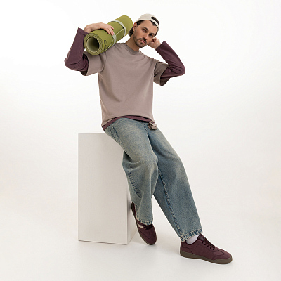 Футболка унисекс RUST NEO, 100% хлопок, 240 гр., бежевый (мокко)