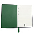 Ежедневник A5 недатированный Efemero в мягком переплёте, черный/тёмно-зеленый - Фото 3