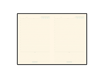 Ежедневник недатированный А5 Bridge