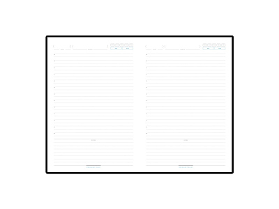 Ежедневник А5 недатированный Citizen