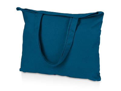 Сумка-оверсайз Jenny из хлопка 340 г/м2 (Индиго)