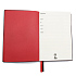 Ежедневник A5 недатированный Efemero в мягком переплёте, черно-красный - Фото 3