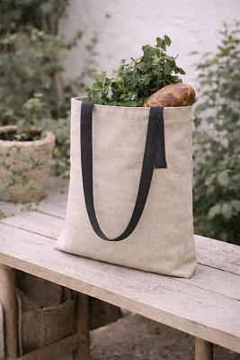 Шоппер Superbag Light (неокрашенный с серым)