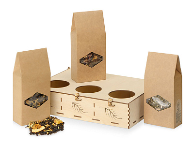 Подарочный набор Чайный лист (Натуральный)