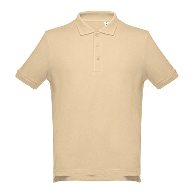 Рубашка-поло мужская ADAM 195 (Кремовый)