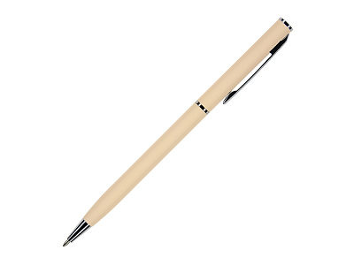 Ручка металлическая шариковая Palermo, софт-тач (Пудровый)