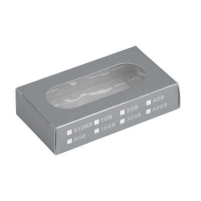 Флеш-карта USB 8GB "Абсолют", белая#, белый