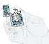 Зажигалка ZIPPO Lotus Flower с покрытием High Polish Chrome, латунь/сталь, серебристая, 38x13x57 мм - Фото 5