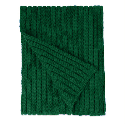 Шарф вязаный НАСВЯЗИ© шерсть/акрил