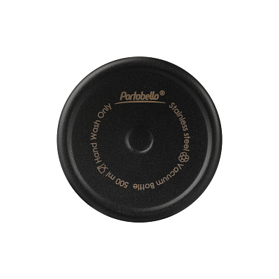 Термобутылка вакуумная герметичная Соренто (Sorento), черная