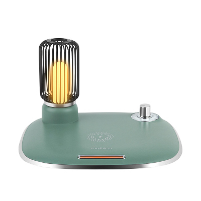 Беспроводное ЗУ с ночником Rombica NEO Tomas Quick, зеленый